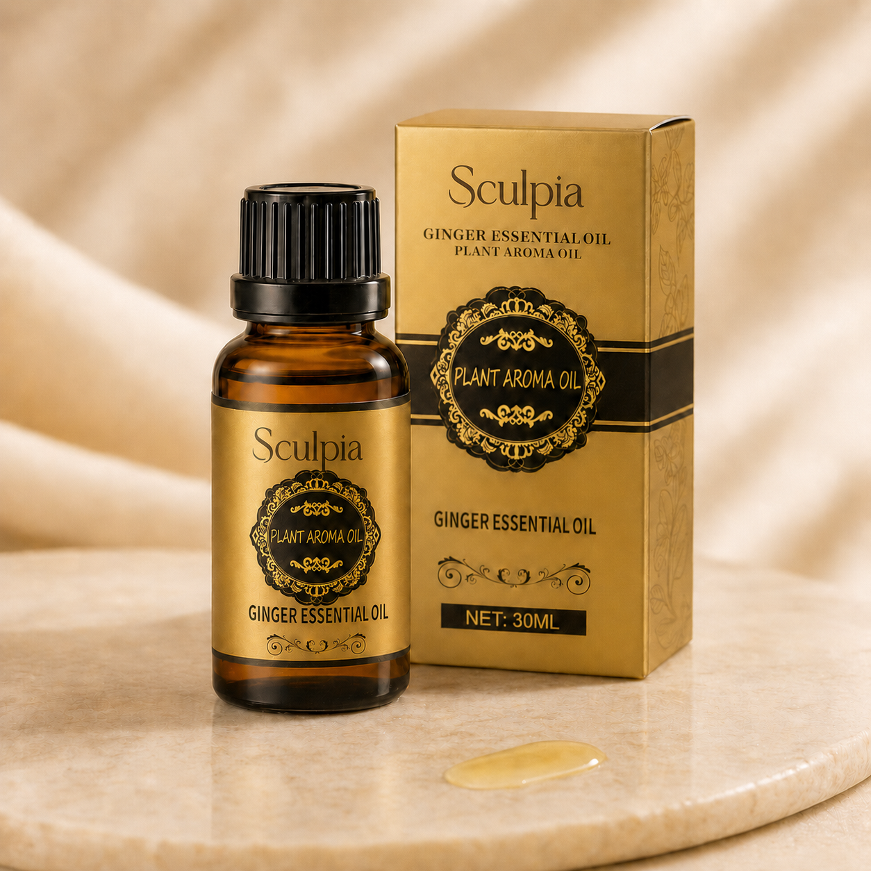 SCULPIA® Aceite de Jengibre Termoactivo 30ml
